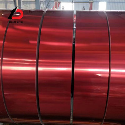 مطاط حار 0.5 * 1250mm 3019 Ral 5030 Ral 9002 Ral 3020 PPGI Dx51d 20/5um 0.47mm سميكة ملونة مغلفة / طلاء مسبق لفائف الفولاذ المغلف