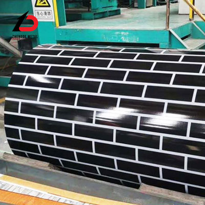0.5 ملم PPGI بطاقة فولاذية أحمر PPGI بطاقة فولاذية مغلفة مطلية