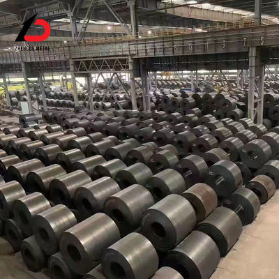 قابلية لحام جيدة لفائف الفولاذ الكربوني 0.3mm-3mm A283grc المطاط الساخن