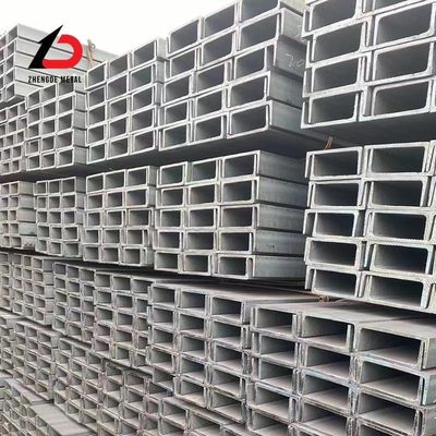 A36 الفولاذ الكربوني C القناة مع سعر تنافسي 41X41 41*21 الساخن DIP الغلاف الصلب U القناة