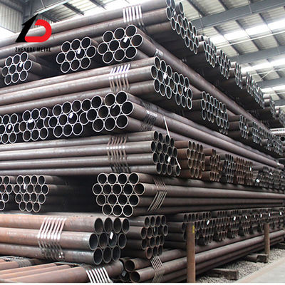 الصناعة المباشرة JIS معيار EN 10219 S235jr S355gh أنبوب الفولاذ الخفيف بدون طبقة أسود أنبوب الفولاذ الحديدي الأسود 6m 12m أنبوب الفولاذ الكربوني