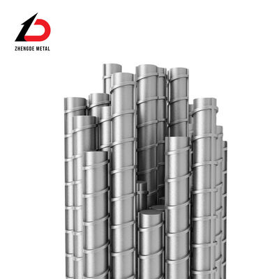 HRB400 HRB500 الحديد الساخن الدوال العصا العازلة الفولاذ B500 B500b شريط مشوه قطر مخصص 6mm-50mm A500 تعزيز الفولاذ