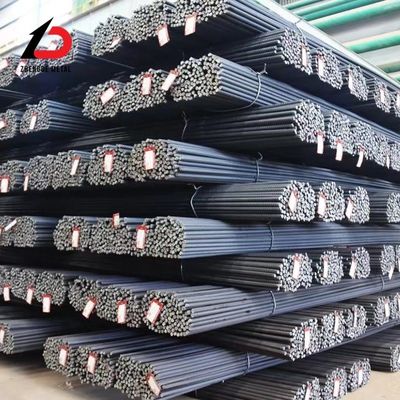 HRB400 HRB500 الحديد الساخن الدوال العصا العازلة الفولاذ B500 B500b شريط مشوه قطر مخصص 6mm-50mm A500 تعزيز الفولاذ