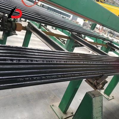 3PE طلاء مضاد للتآكل SSAW / Sawl API 5L أنابيب الفولاذ الكربوني المحمومة بالدوامة للأنابيب النفطية والغازية
