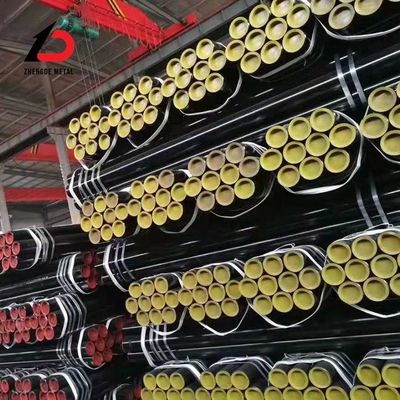 ASTM A53 A106 API 5CT J55 K55 N80 L80 T95 P110 أنابيب الفولاذ الكربوني الخام للأنابيب الغازية والنفطية