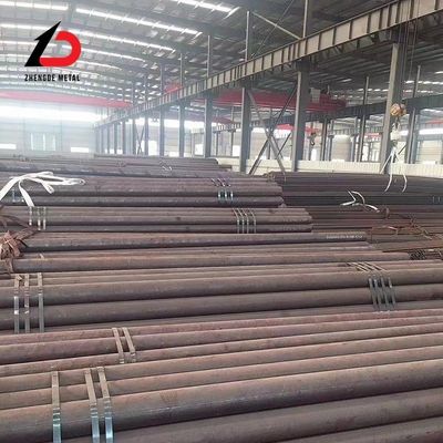 ASTM A36 A53 4130 42CrMo 15CrMo St37 C45 Sch40 A106 سبيكة أنابيب / أنابيب مستديرة من الفولاذ الكربوني السلسة لمواد البناء