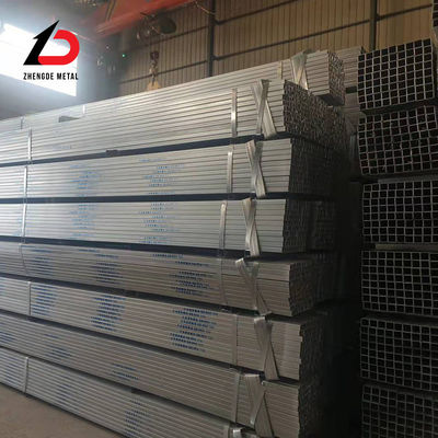 نوعية عالية Ss330 Ss400 S235jr Q195 Q235 Q345 سمك 0.6-25mm حجم مخصص والسطح مربع / مستطيل أنابيب الفولاذ المغلفة مع شركات التصنيع السعر