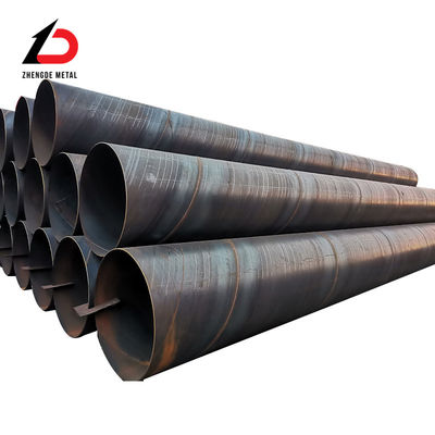 A106 A36 A53 أنابيب فولاذية سميكة 6mm-20mm SSAW 609 mm أنابيب فولاذية مغلفة بالدوامة تستخدم في أنابيب النفط والغاز