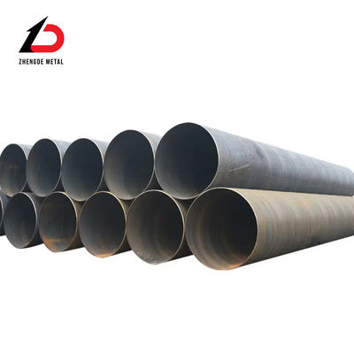 A106 A36 A53 أنابيب فولاذية سميكة 6mm-20mm SSAW 609 mm أنابيب فولاذية مغلفة بالدوامة تستخدم في أنابيب النفط والغاز