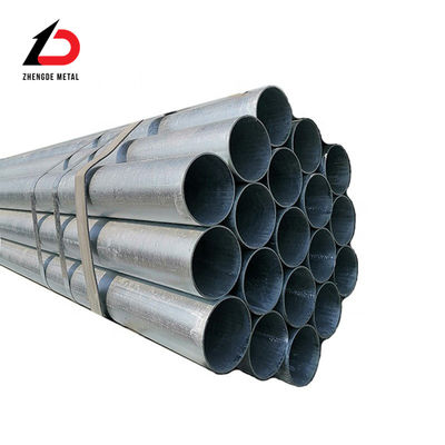 ASTM A653 أنابيب الفولاذ المغلف Gi بلا مسام 2 بوصة جدول 40 أنابيب مغلفة