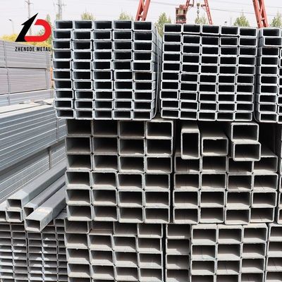 ASTM A500 أنابيب الفولاذ المغلفة Shs Rhs أنابيب الفولاذ المربعة المغلفة