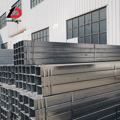 ASTM A500 أنابيب الفولاذ المغلفة Shs Rhs أنابيب الفولاذ المربعة المغلفة
