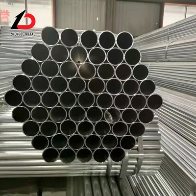 الطول المخصص 6m 12m SGCC المغمورة ساخنة S235 Ss400 2 بوصة Sch40 Sch30 أنابيب/أنابيب مستديرة من الفولاذ المغلف سعر لكل كجم