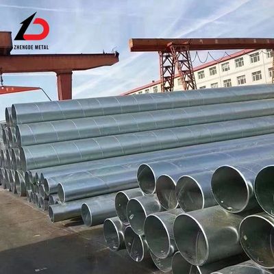 الطول المخصص 6m 12m SGCC المغمورة ساخنة S235 Ss400 2 بوصة Sch40 Sch30 أنابيب/أنابيب مستديرة من الفولاذ المغلف سعر لكل كجم