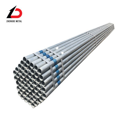 قطر مخصص 20mm 35mm 40mm 4 بوصة Dx53D + Z Z100 Z275 حار غمرة جولة الأنبوب المغلف الأنبوب المتحرك