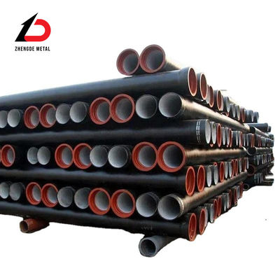 مصنع واسع النطاق من الأنابيب الحديدية المرنة مصنع سعر ISO2531، En545، En598 حسب الطلب الحجم الجودة العالية الأنابيب الحديدية المرنة لمشروع إمدادات المياه