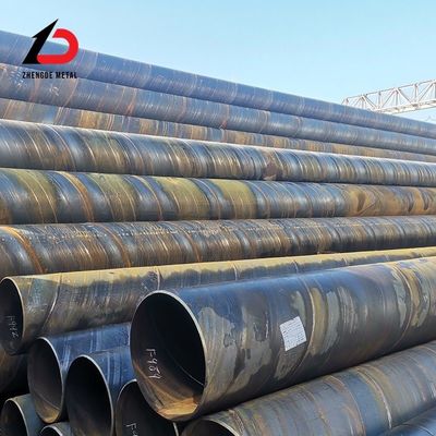 أنابيب كربونية مجوفة مطاطية ساخنة A36 Ss400 S235jr S355jr 1020 Sch80 أنابيب فولاذ كربونية المطاطية المستديرة