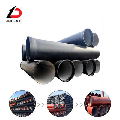 أنابيب الضغط والإضافات سعر المصنع المبيعات المباشرة DN80-DN200 Qt500-7 أنابيب الحديد الرقيق