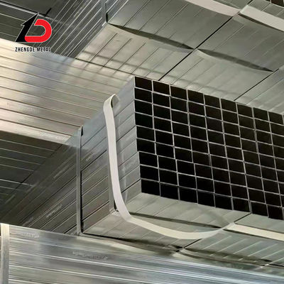 مصنع مخصصة 20*30 30*40 40*60 60*80*2/1.5ملم غمرة ساخنة المعدنية المستطيلة أنبوب / أنبوب