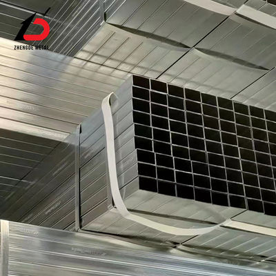 مصنع مخصصة 20*30 30*40 40*60 60*80*2/1.5ملم غمرة ساخنة المعدنية المستطيلة أنبوب / أنبوب