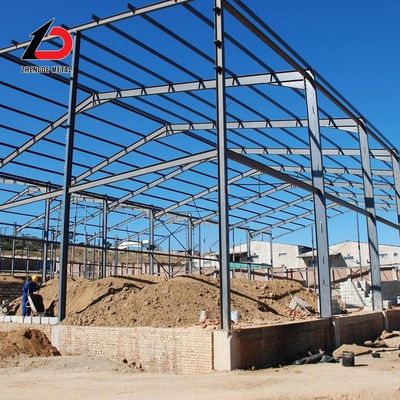 بناء الإطار الفولاذي AISI ODM بناء الإطار البوابة الفولاذية