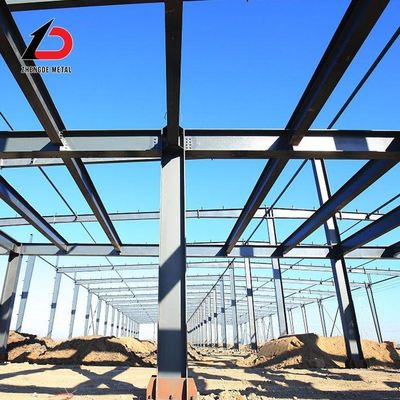 أوتم إطار معدني كوخ بناء فولاذية مستودع الهيكل المجهز