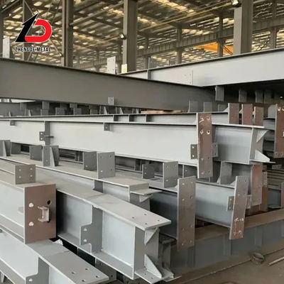ASTM الفولاذ المبنى المجهز مسبقاً مستودعات المزارع الحظيرة الصناعية هيكل فولاذي كبير