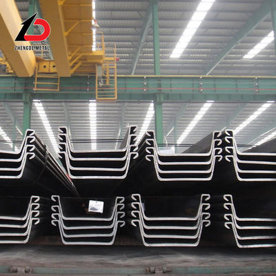                  Customized Hot Rolled PU32-1 PU32+1 PU 32 Larsen Sy390 Sy295 Type U Z II 2 Shape Mild Low Carbon Steel Sheet Piles Manufacture Price             