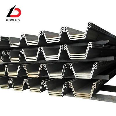 الصين النوع U Z II 2 شكل المطاط الساخن PU32-1 PU32+1 PU 32 Larsen Sy390 Sy295 Ms خفيف منخفض الكربون أكوام صفيحة الفولاذ للبناء السعر المصنع