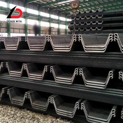 كومة ورق فولاذ لارسن المشكّلة باردة Q235 S275 S355 Sy290 Sy295
