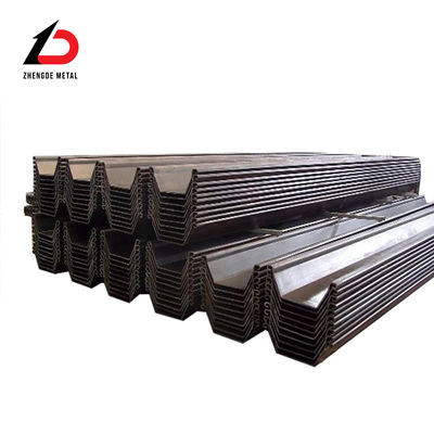 AISI القياسية 400 X 100 أكوام من الفولاذ الكربوني الصفيحة الصنع باردة نوع U Z