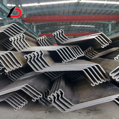 AISI Sy295 ورقة كومة 600 X 130 Sy390 Type3 Type4 مطاط ساخن خفيف