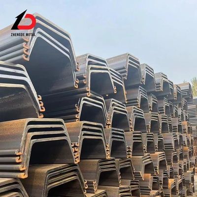 طلاء الأوراق الساخنة 400X100X10.5mm U/Z Type Sy390, Syw295, Syw390
