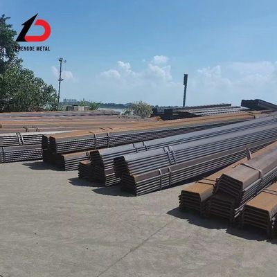 أوتاد صفائح فولاذية مشكلة على البارد مدلفنة على الساخن Larsen S235jrg1 Ss400 صفائح معدنية من نوع U/Z