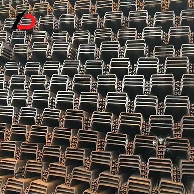 الصين المصنع Q235 Q345 Q295p Q345c 304 316 Sy295 Ysp45 كومة صفيحة فولاذية ساخنة / باردة مطاطية