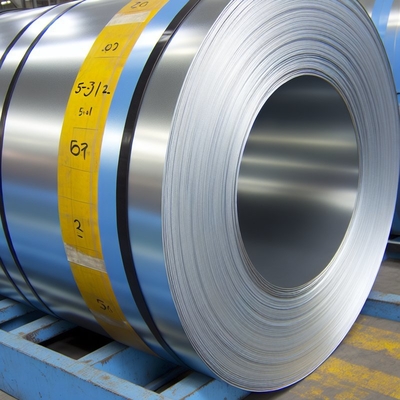 DX51D+AZ Galvanized Steel Coil 5-12μm Zinc Coating for Transport