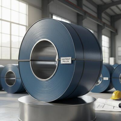 الملفات الحديدية المسبقة الطلاء الخفيفة ذات المقاومة الطقسية العالية مثالية لمشاريع السقف الصناعي والغطاء