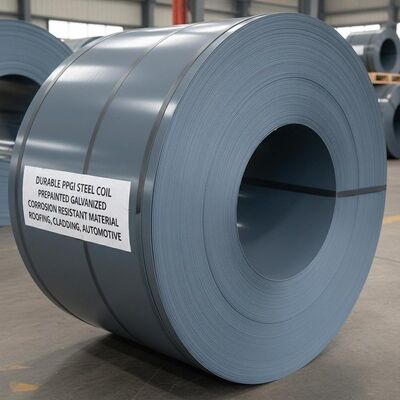 ملف فولاذي PPGI مطلي مسبقًا مجلفن مقاوم للتآكل للسقف والكسوة والسيارات