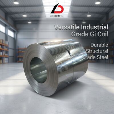 EN 10346 DX51D لفائف الصلب المغلف 0.4-3.0mm 600-1500mm نوعية تشكيل القفل مع Z100-Z275 الطلاء