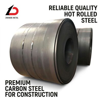 SS400 Q235B Grade Carbon Steel Coil 2.5-6.0mm Thickness for Highway Guardrail Hot Rolled Steel Coil