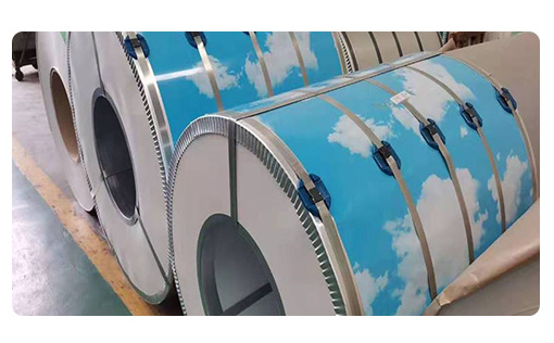 Dx53D Dx54D S250gd لفائف الألومنيوم المغلفة 0.12-6mm لفائف الفولاذ المغلف باللون 3