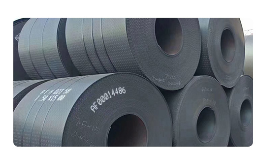 قابلية لحام جيدة لفائف الفولاذ الكربوني 0.3mm-3mm A283grc المطاط الساخن 5