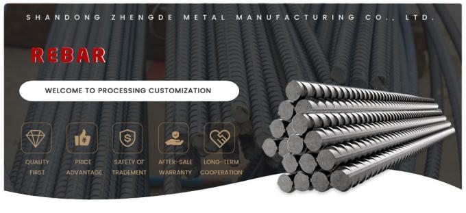 ASTM A496 قضبان الفولاذ المقوى المشوهة Hrb 335 400 500 الحجم 25mm 0