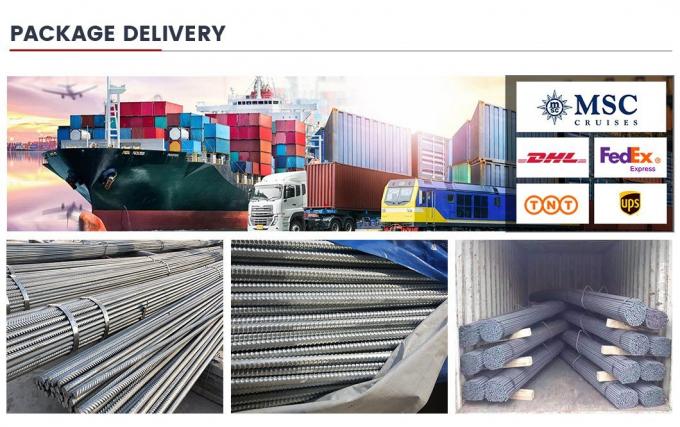 HRB500 قضيب فولاذي معزز قضيب فولاذي مشوه 8 مليمتر 10