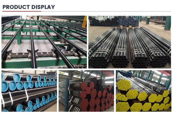 بيع ساخن النفط والغاز الطبيعي SSAW LSAW ERW خط الأنابيب API 5L X42 X46 X52 X56 Q345b L245 L360 X40 X80 أنابيب الصلب 7