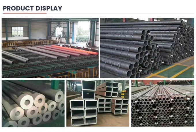الأسهم المصنعة ASTM A29 A36 A106 S355 المطاط الساخن 30CrMo 42CrMo 40cr 42CrMo4 4140 4130 مواد البناء سبيكة أنابيب الفولاذ الخالية من الخياطة لمواد البناء 7