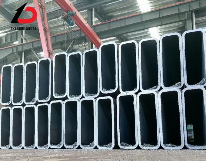 H-Q JIS Ss330، SPHC، Ss400، Spfc، Sphd، Sphe Big Od أنابيب الفولاذ المستطيلة العامة مع المصانع المهنية والأسعار المواتية 2