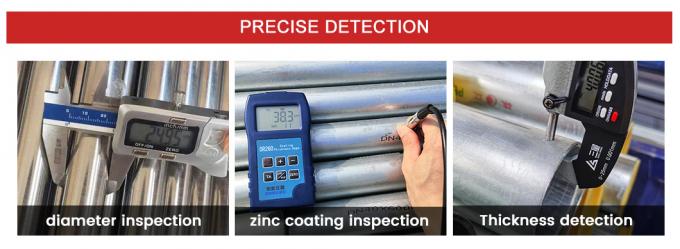 الطول المخصص 6m 12m SGCC المغمورة ساخنة S235 Ss400 2 بوصة Sch40 Sch30 أنابيب/أنابيب مستديرة من الفولاذ المغلف سعر لكل كجم 8