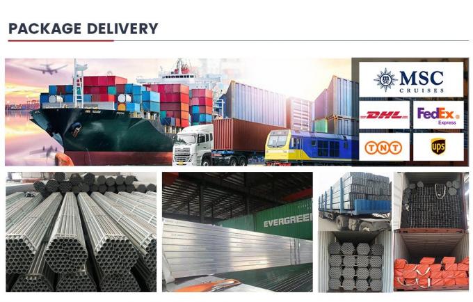 الطول المخصص 6m 12m SGCC المغمورة ساخنة S235 Ss400 2 بوصة Sch40 Sch30 أنابيب/أنابيب مستديرة من الفولاذ المغلف سعر لكل كجم 10