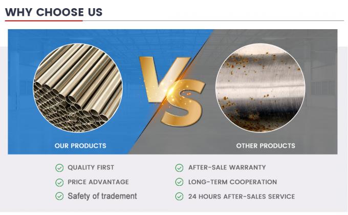 أنابيب من الفولاذ المقاوم للصدأ ASTM A270 A554 SS304 316L 316 310S 440 1.4301 321 904L 201 أنابيب مربعة من الفولاذ المقاوم للصدأ 10